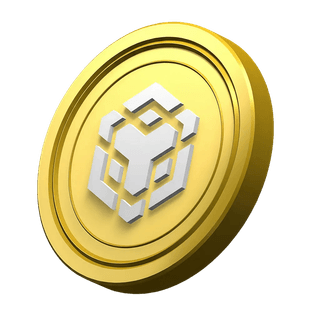 Suspended graphic element showing the Ethereum (ETH) coin