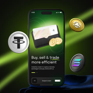 A mobile device displaying the Quiet Maturondale trading platform