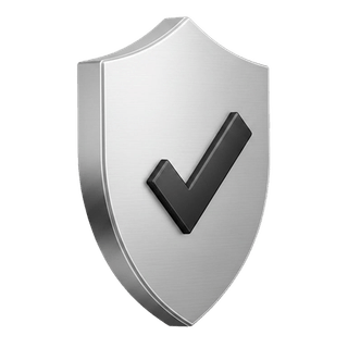 Tick icon in 3D style on the Quiet Maturondale how it works page