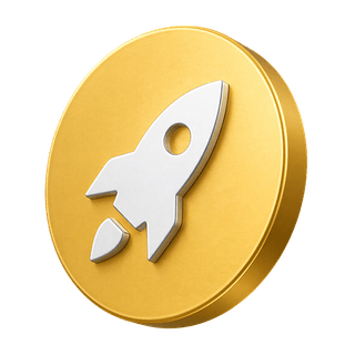 3D icon of a candlestick trading chart on the Quiet Maturondale how-it-works page